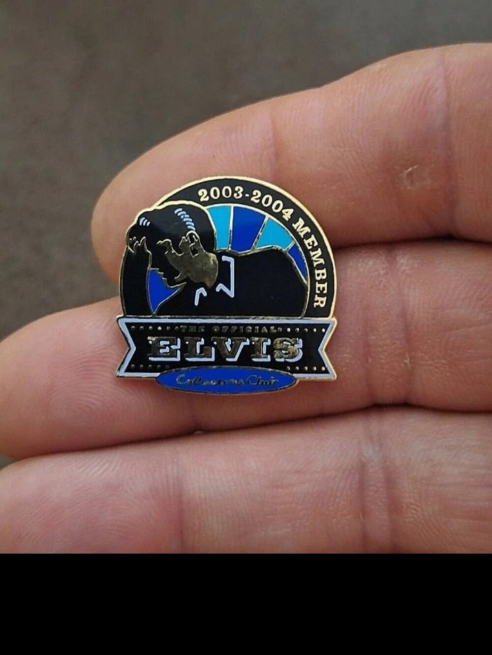 Vintage The Official ELVIS PRESLEY INSIDERS 2003-2004 Limited Edition Member Pin
